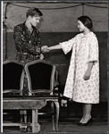 Robert Redford and Pat Stanley in rehearsal for the stage production Sunday in New York