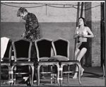 Robert Redford and Pat Stanley in rehearsal for the stage production Sunday in New York