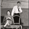Pat Stanley and Robert Redford in rehearsal for the stage production Sunday in New York