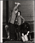 Robert Redford and Pat Stanley in rehearsal for the stage production Sunday in New York