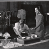 Robert Redford and Pat Stanley in rehearsal for the stage production Sunday in New York