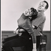 Vivienne Martin and David Brooks in rehearsal for the stage production The Sunday Man