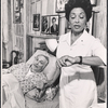 Robert Alda and Urylee Leonardos in the touring stage production The Sunshine Boys