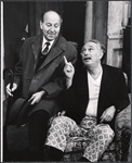 Arny Freeman and Robert Alda in the touring stage production The Sunshine Boys