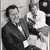 Arny Freeman and Robert Alda in the touring stage production The Sunshine Boys