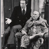 Harvey Siegel and Robert Alda in the touring stage production The Sunshine Boys