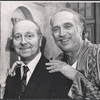 Arny Freeman and Robert Alda in the touring stage production The Sunshine Boys