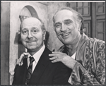 Arny Freeman and Robert Alda in the touring stage production The Sunshine Boys