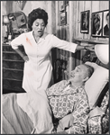 Urylee Leonardos and Robert Alda in the touring stage production The Sunshine Boys