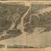Map of New York City and the metropolitan district