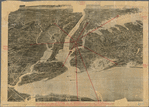 Map of New York City and the metropolitan district