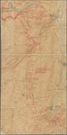 [3 maps of New York and vicinity showing the system of reservoirs and aquaducts for New York City's water supply, overprinted on U. S. Geological Survey quadrangles joined together.]