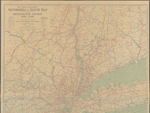 The John Wanamaker automobile & route map of the metropolitan district New York 