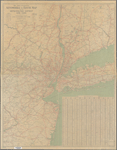 The John Wanamaker automobile & route map of the metropolitan district New York 