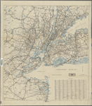 American Automobile Association road map of New York and vicinity