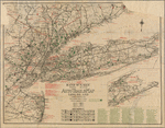 Rand Mcnally official detailed auto trails map, Long Island and vicinity 