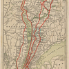 Map of the suburban territory served by the New York Central and West Shore Railroads