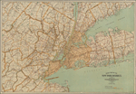 Road map of the New York district 