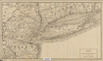 Map of New York City region and adjacent territory