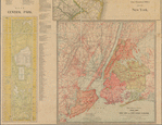 Rand McNally & Co.'s road map of the New York and New Jersey suburbs 