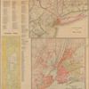 Rand McNally & Co.'s road map of the New York and New Jersey suburbs 