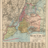 Bridgman's new map of the City of New York 