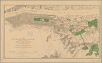 Map of the City of New York and vicinity showing the location of the Concourse 