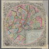 Map of the country thirty-three miles around the City of New York 