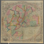 Map of the country thirty-three miles around the City of New York 