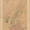 Map of the cities of New York, Brooklyn, Jersey City, Hudson City, and Hoboken