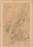 Map of the cities of New York, Brooklyn, Jersey City, Hudson City, and Hoboken