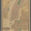 New map of the great metropolis, including the cities of New York, Brooklyn, Jersey City, Hoboken, &c