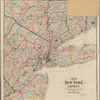 Map of New York and vicinity 