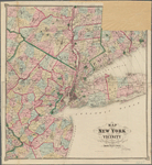Map of New York and vicinity 