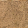Driving road chart of the country surrounding New York City 