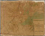 Map of the Passaic and Croton water-sheds 