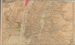 Watson's new map of New York and adjacent cities 