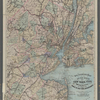 Bridgman's map of the suburbs of New York City 