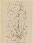 Map of the Hackensack & New York Extension Railroad