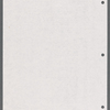 Stage manager's weekly reports