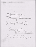 Photocopy of title page