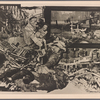Figures and rubble from war-torn Warsaw