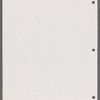 Stage manager's report