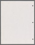 Stage manager's report