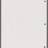 Stage manager's report