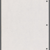 Stage manager's report