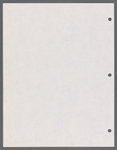 Stage manager's report