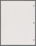 Stage manager's report