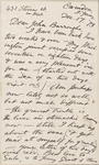 Burroughs, John, ALS to. Dec. 17, [1875]. Previously Dec. 17, [1873].
