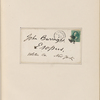 Burroughs, John, ALS to. Dec. 17, [1875]. Previously Dec. 17, [1873].